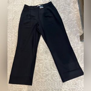 Abercrombie and fitch black trousers